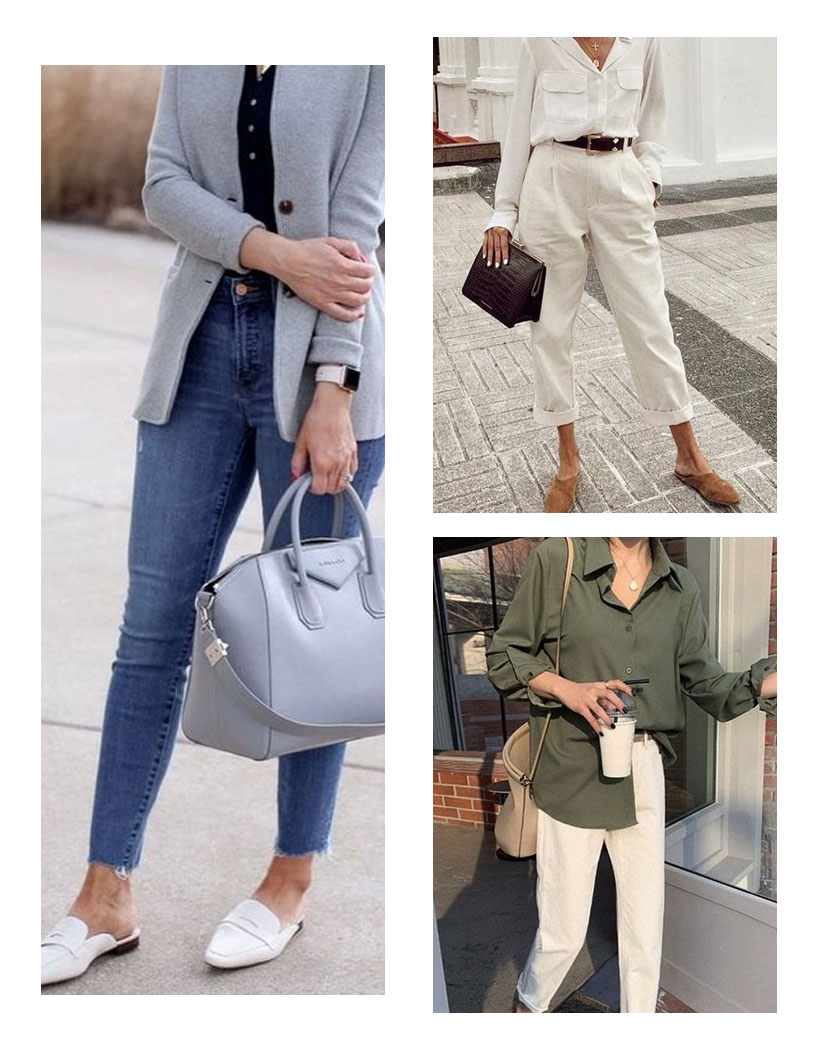 mule feminino elegante