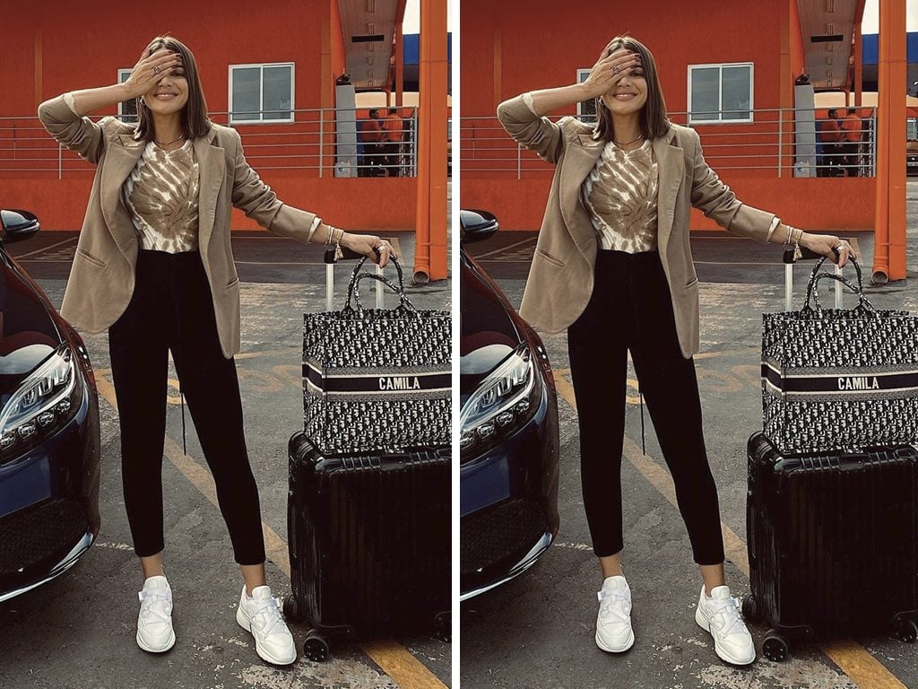 looks com tênis feminino Dolce & Gabbana