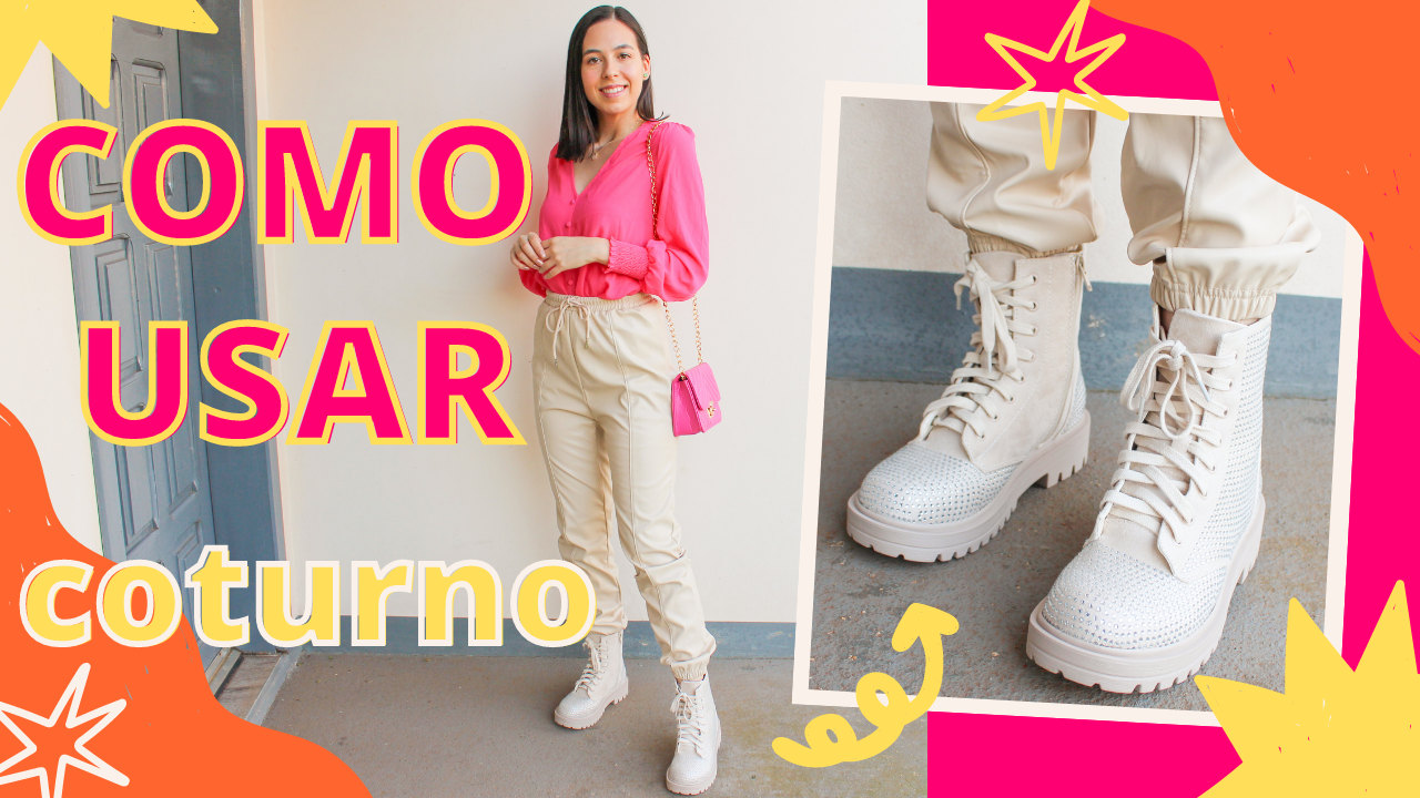 coturno bege feminino como usar