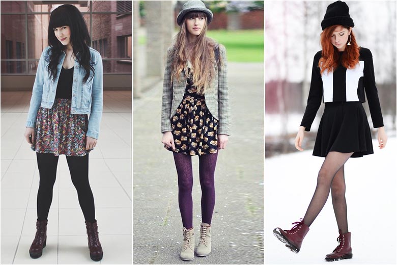 botas coturno bege feminino