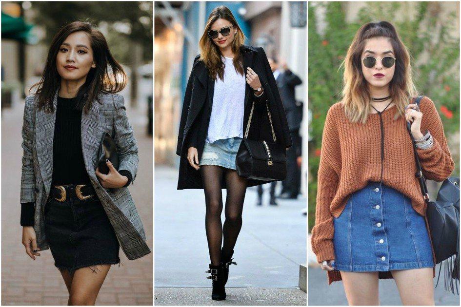 saia jeans longa inverno