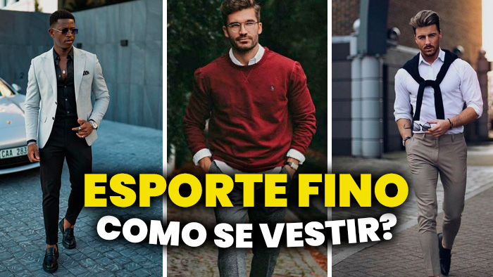 combinações esportivas masculinas