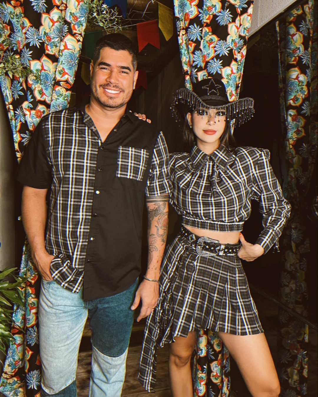 look caipira estiloso homem