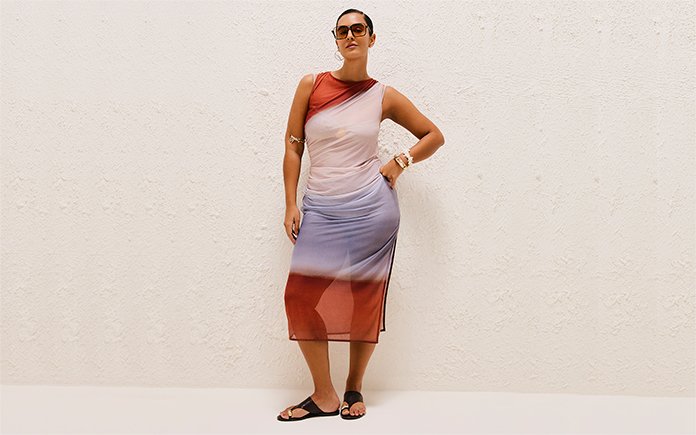look piscina confortável feminino
