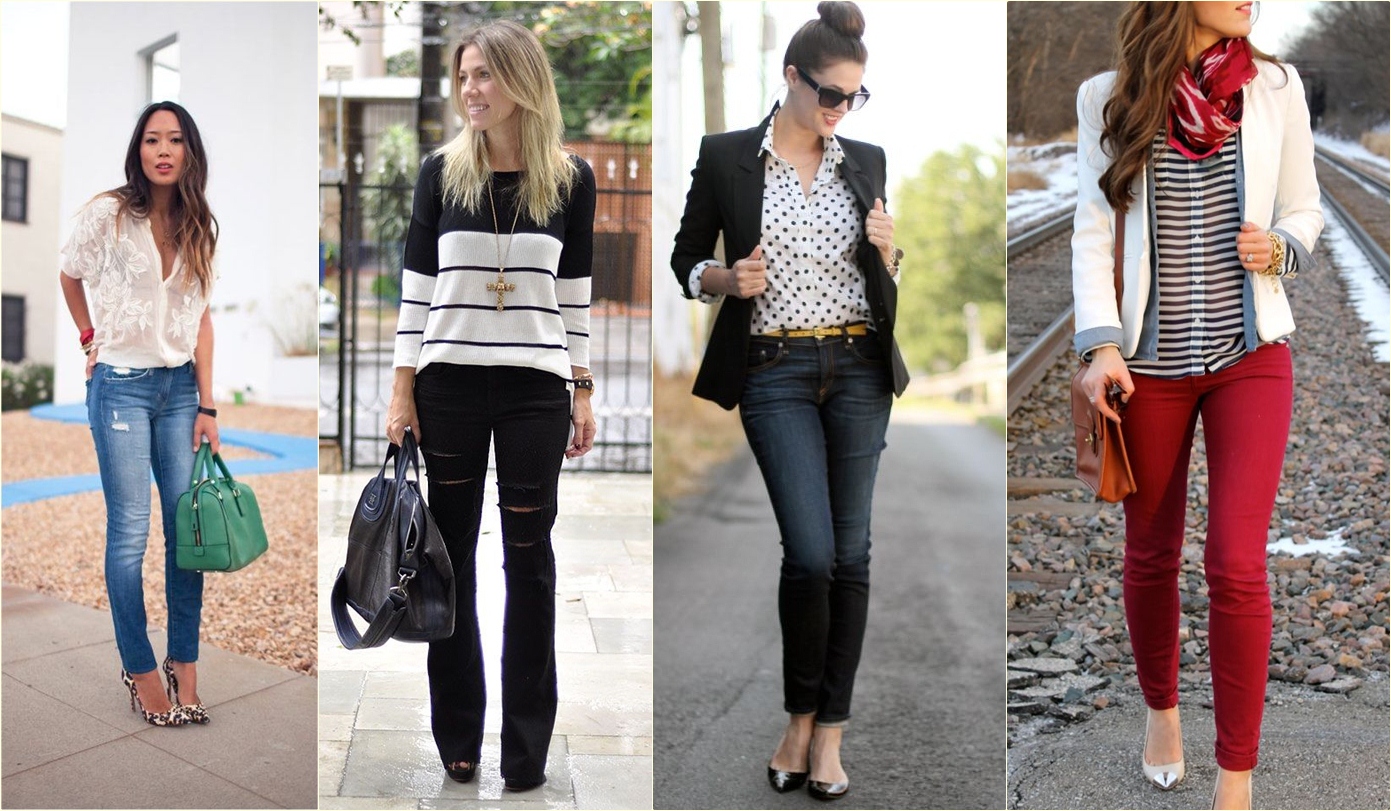 look formal com calça jeans masculina