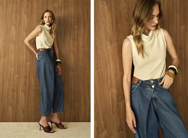 como usar blazer com calça jeans