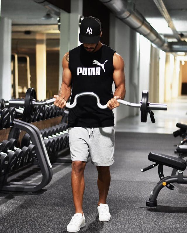 roupas de academia masculina