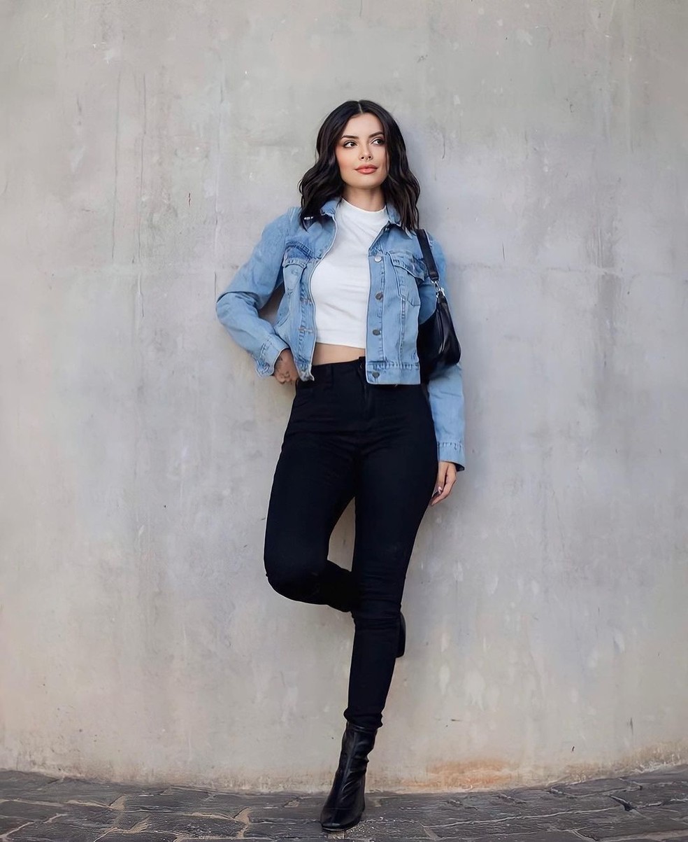 combinações jaqueta jeans homem