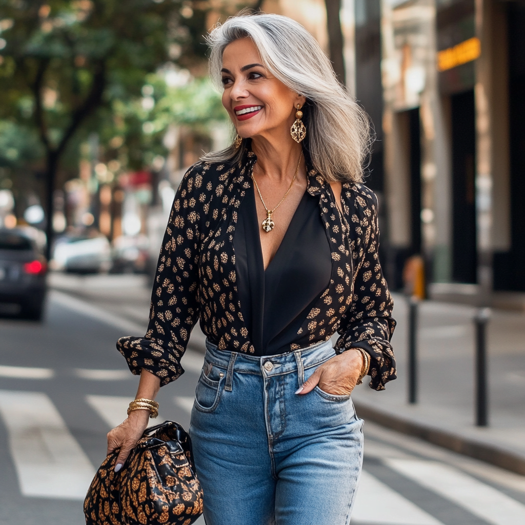 jeans para mulheres maduras