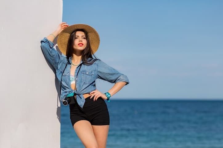 moda praia elegante