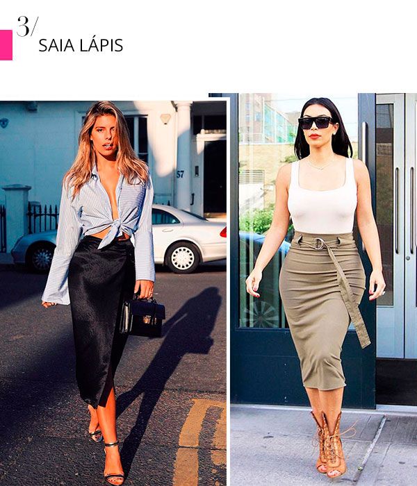 look trabalho corpo ampulheta