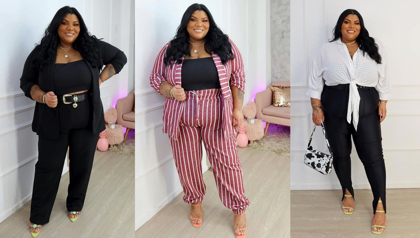 looks profissionais para gordinhas