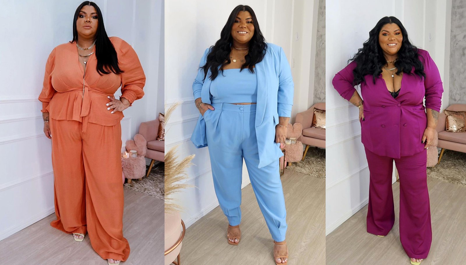 moda executiva plus size