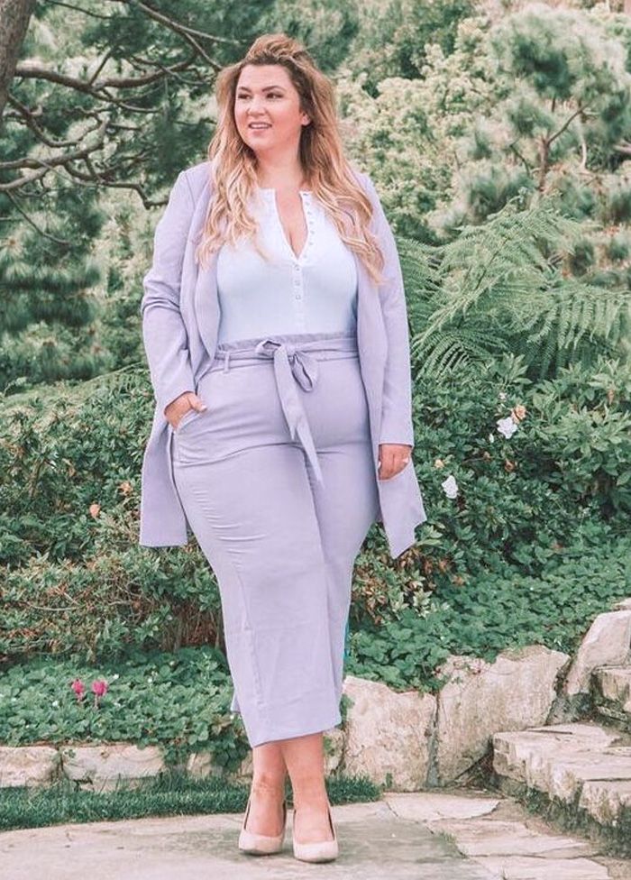 looks profissionais para gordinhas