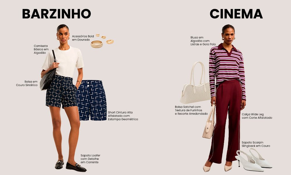 roupas para reunião online