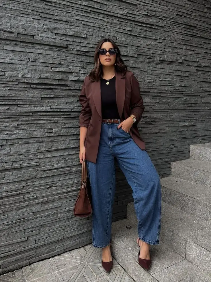 look profissional com blazer
