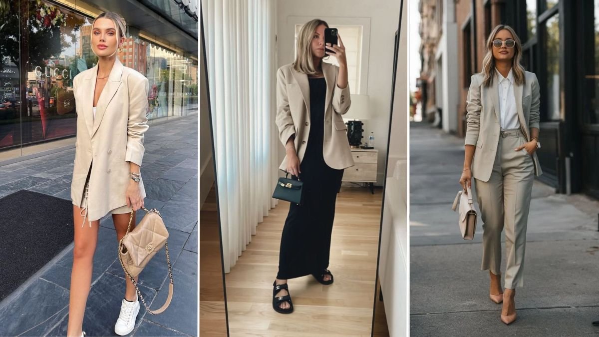 look profissional com blazer
