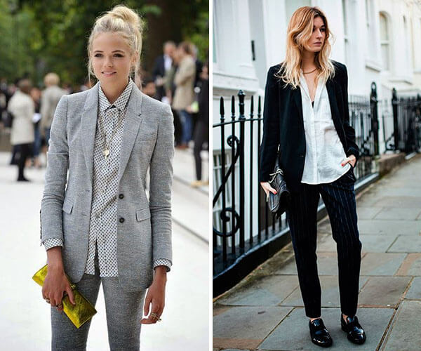 acessórios para look com blazer