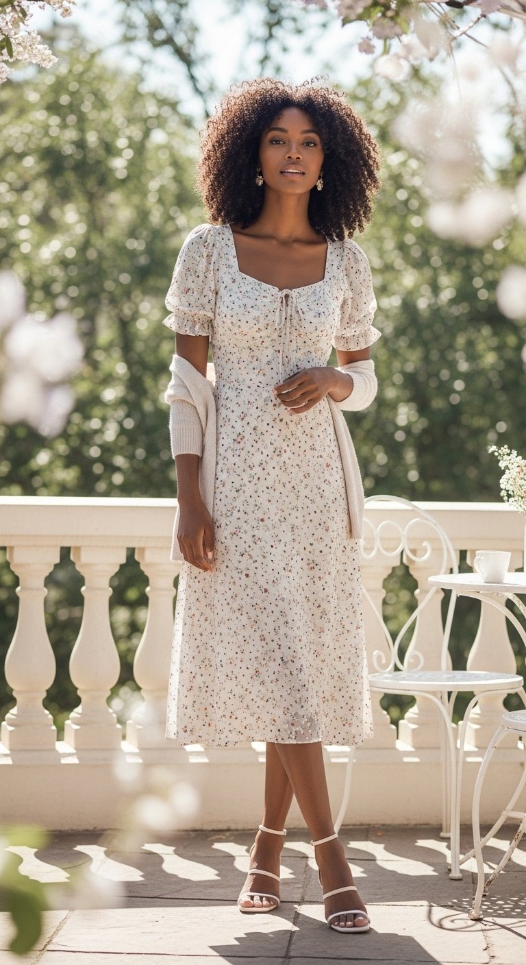 tendências vestido midi 2026