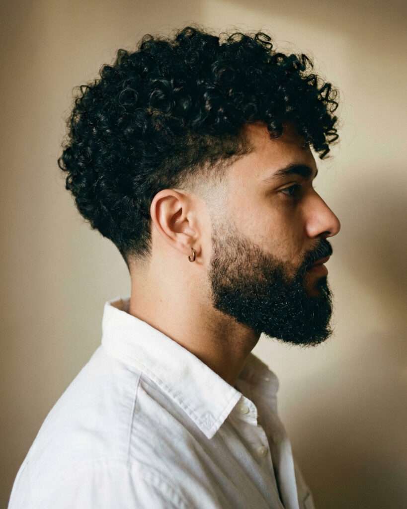 cortes masculinos para cabelo crespo