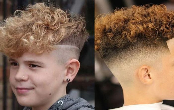 mullet masculino cacheado