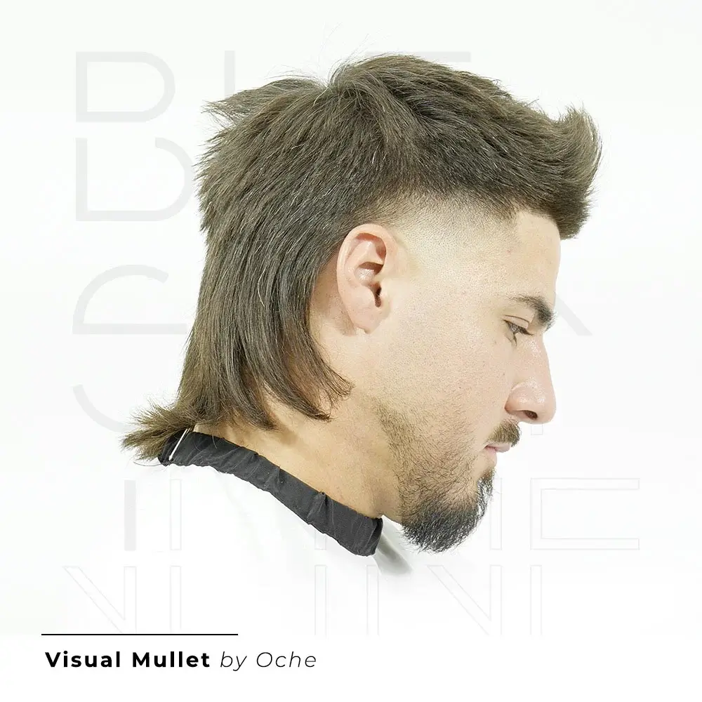 Mullet com degradê