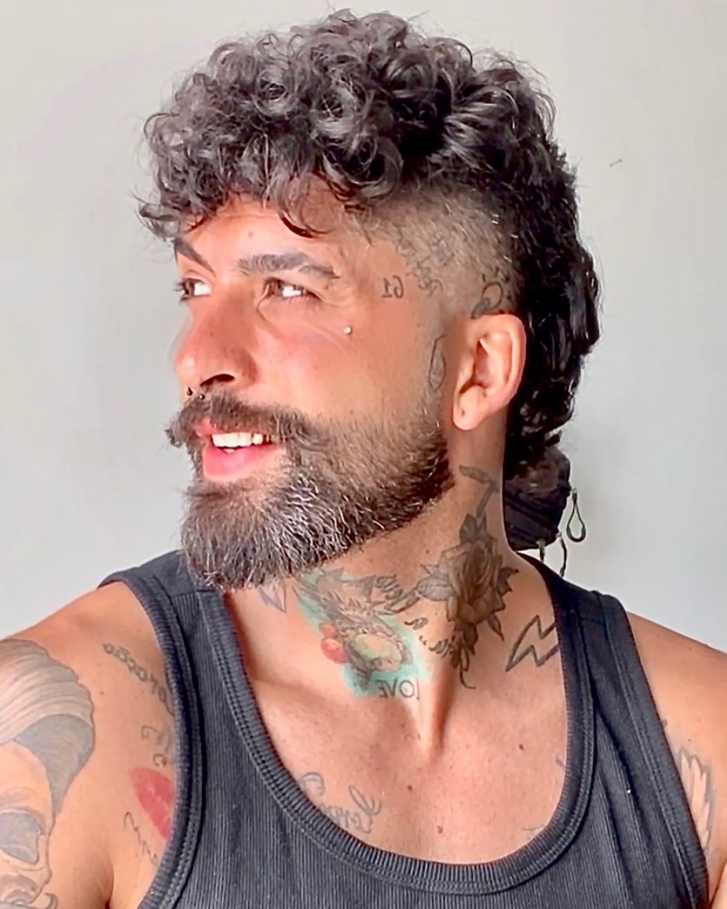 Mullet masculino