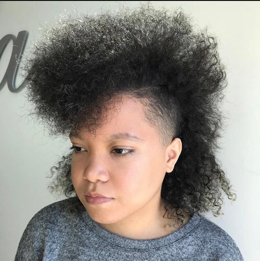Low fade mullet