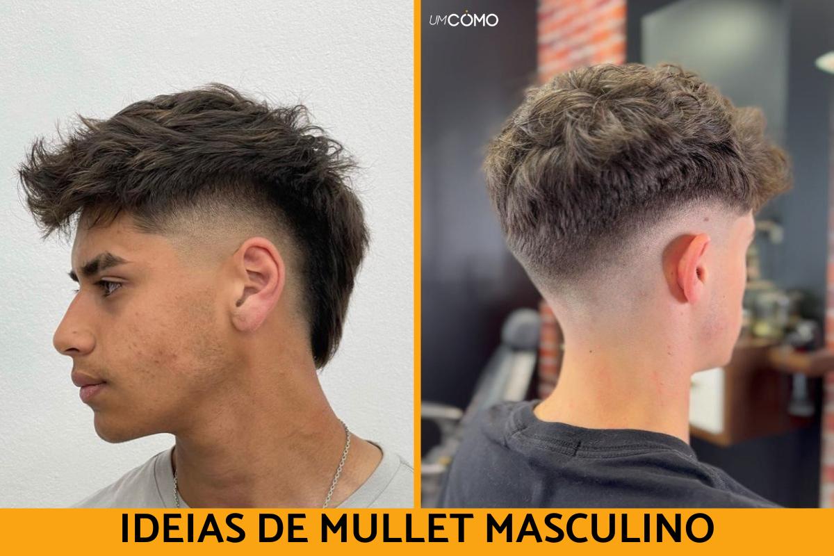 Mid fade mullet