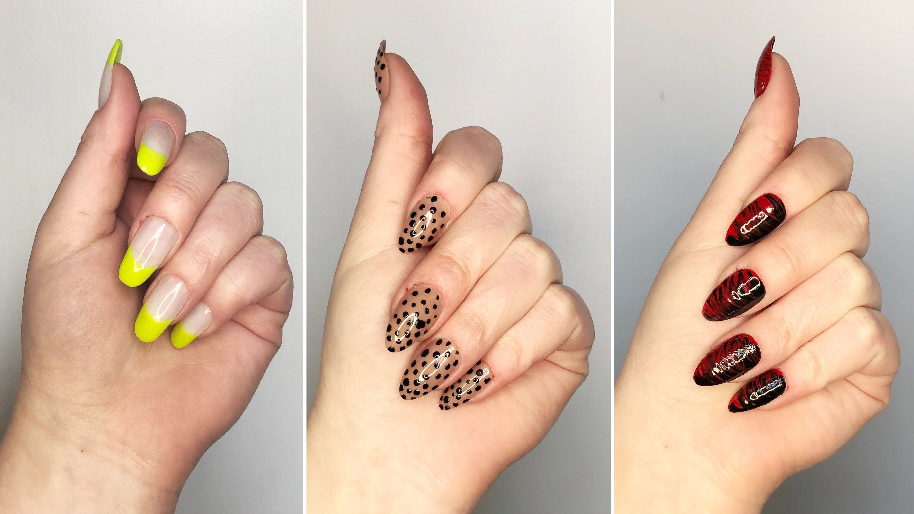 designs de unhas minimalistas