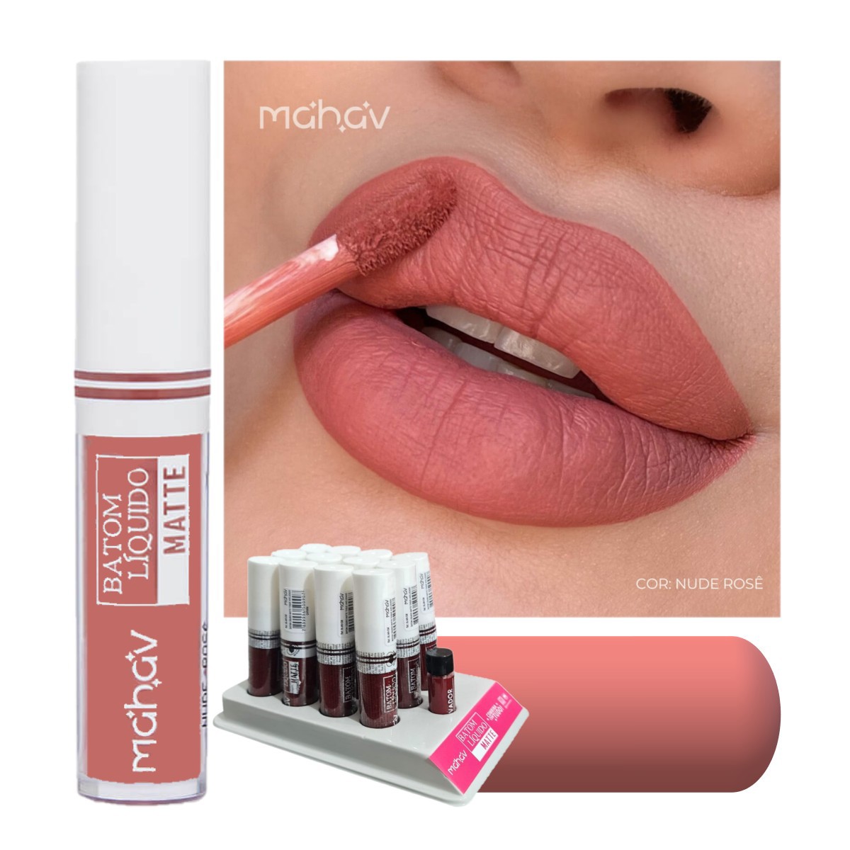 cor nude rosado