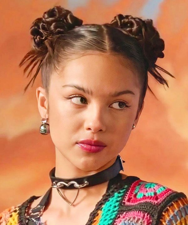 estilo Y2K cabelo