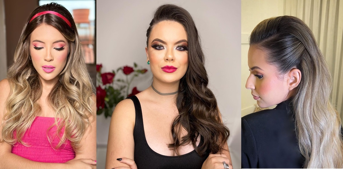 penteados para casamento cabelo crespo convidada