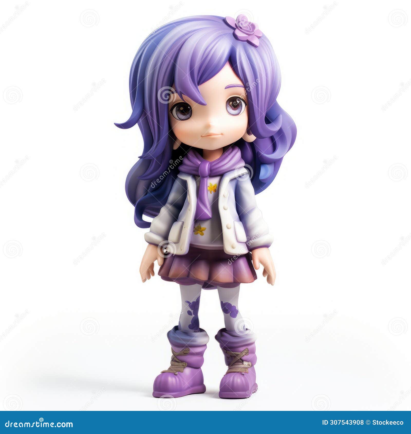 personagens violeta
