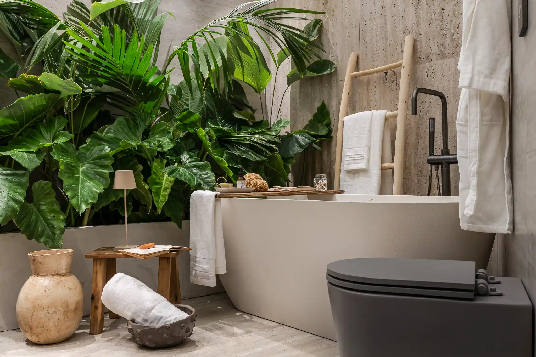 plantas para lavabo pequeno
