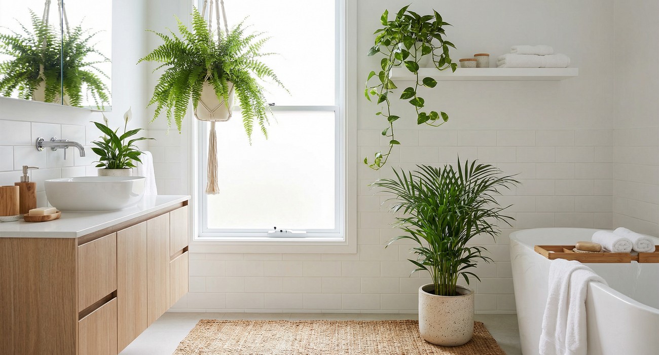 plantas purificadoras de ar para banheiro