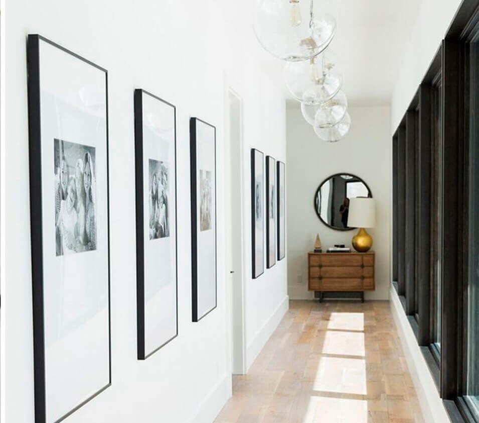 quadros decorativos para apartamento corredor
