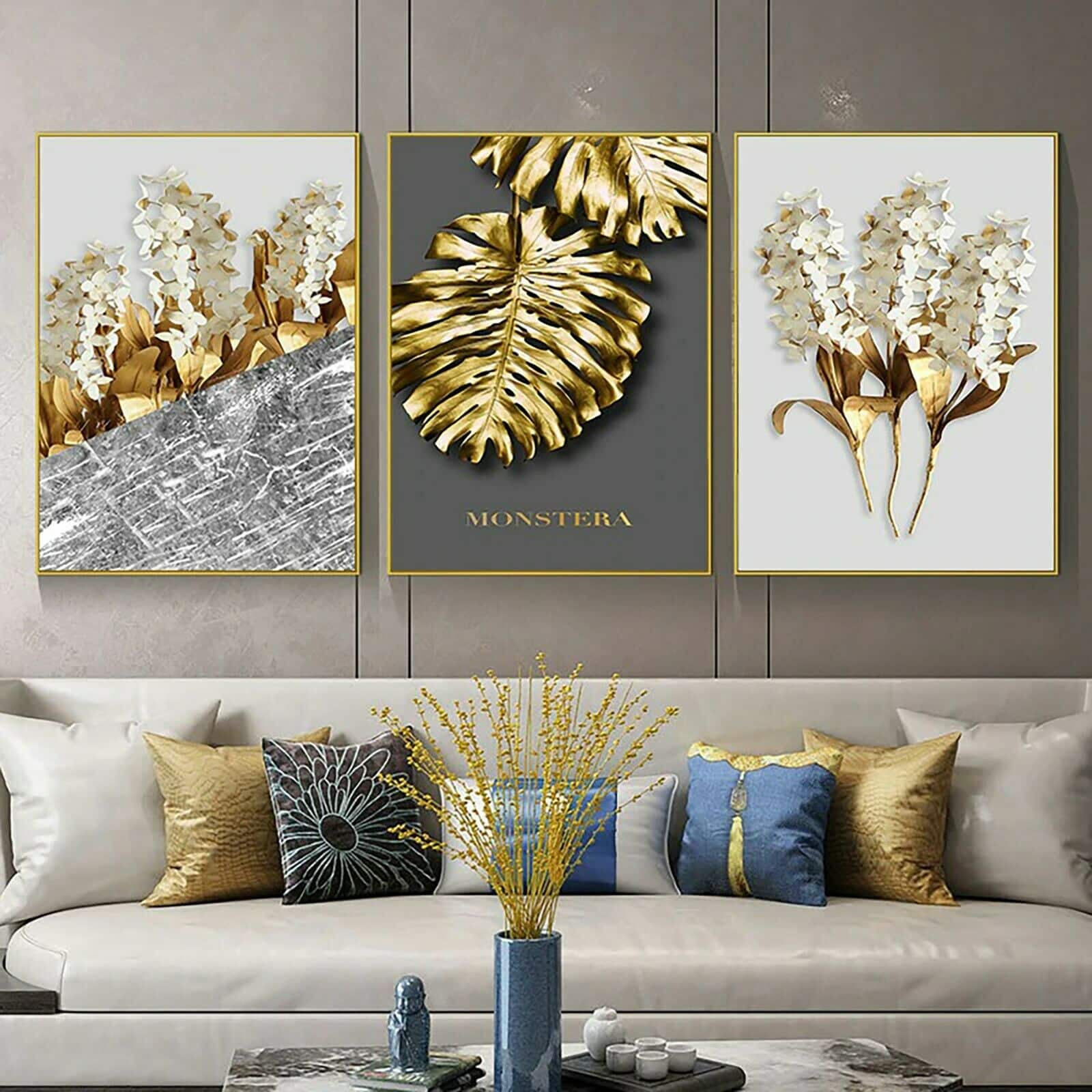 dourado e preto