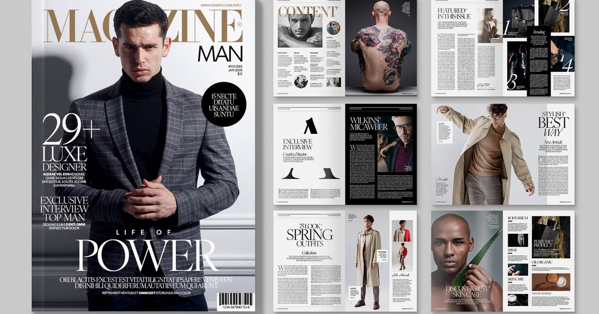 editoriais de moda