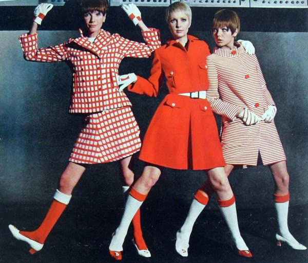 roupas vintage anos 60