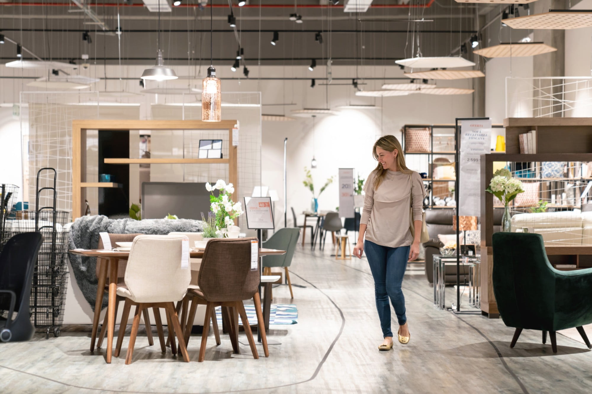arquitetura de showroom