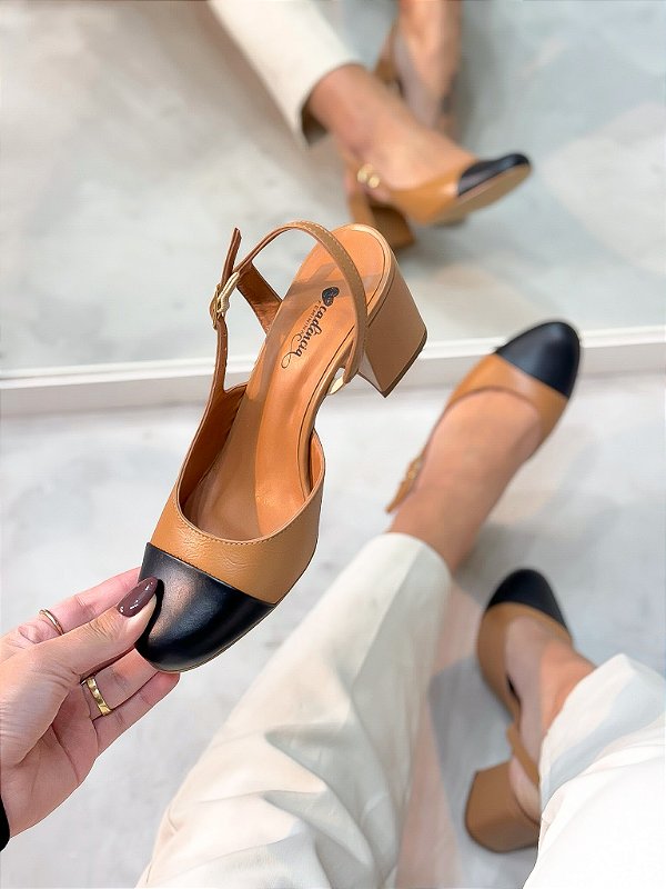 sapatilha slingback