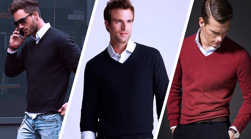 combinações suéter masculino