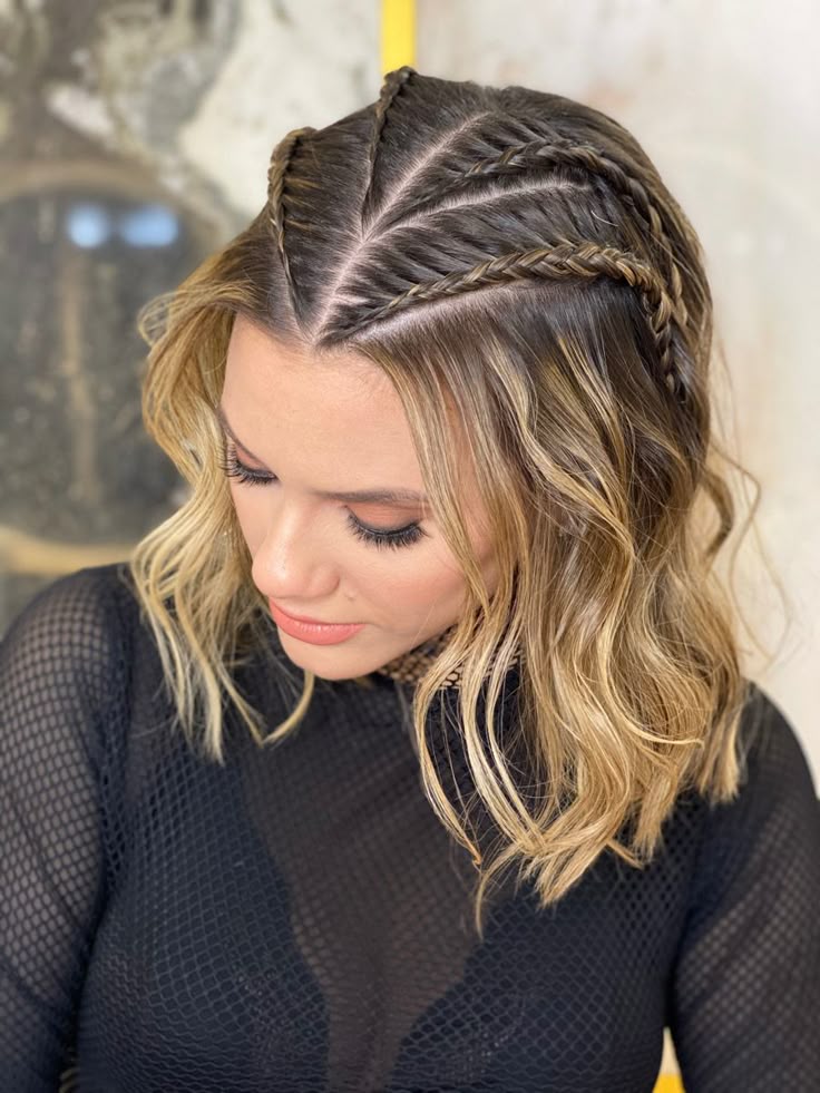 trança nagô cabelo curto passo a passo