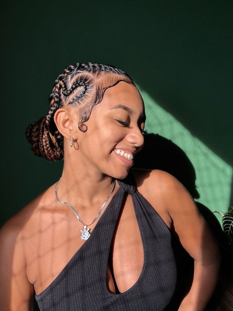 box braids cabelo curto