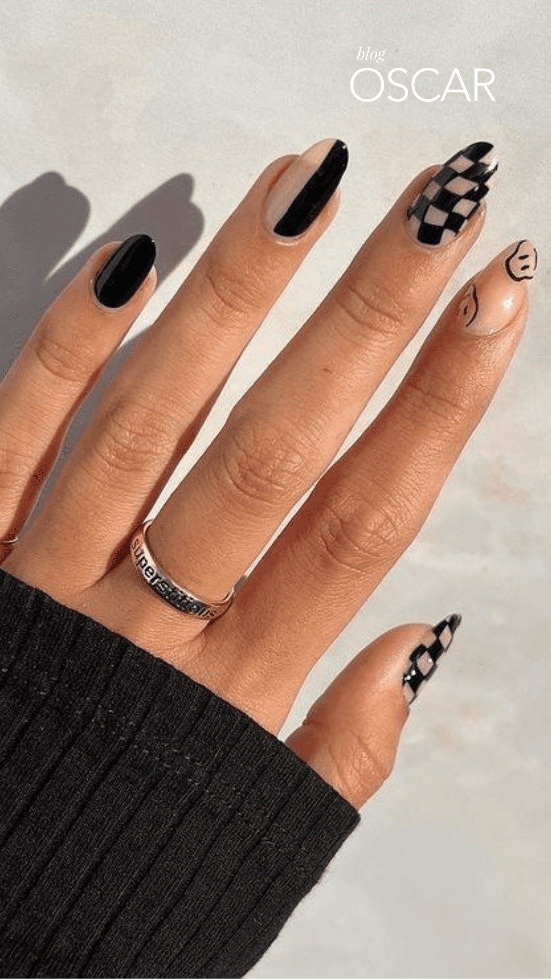 esmalte preto