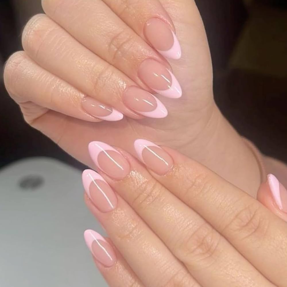 manutenção unhas almond curtas