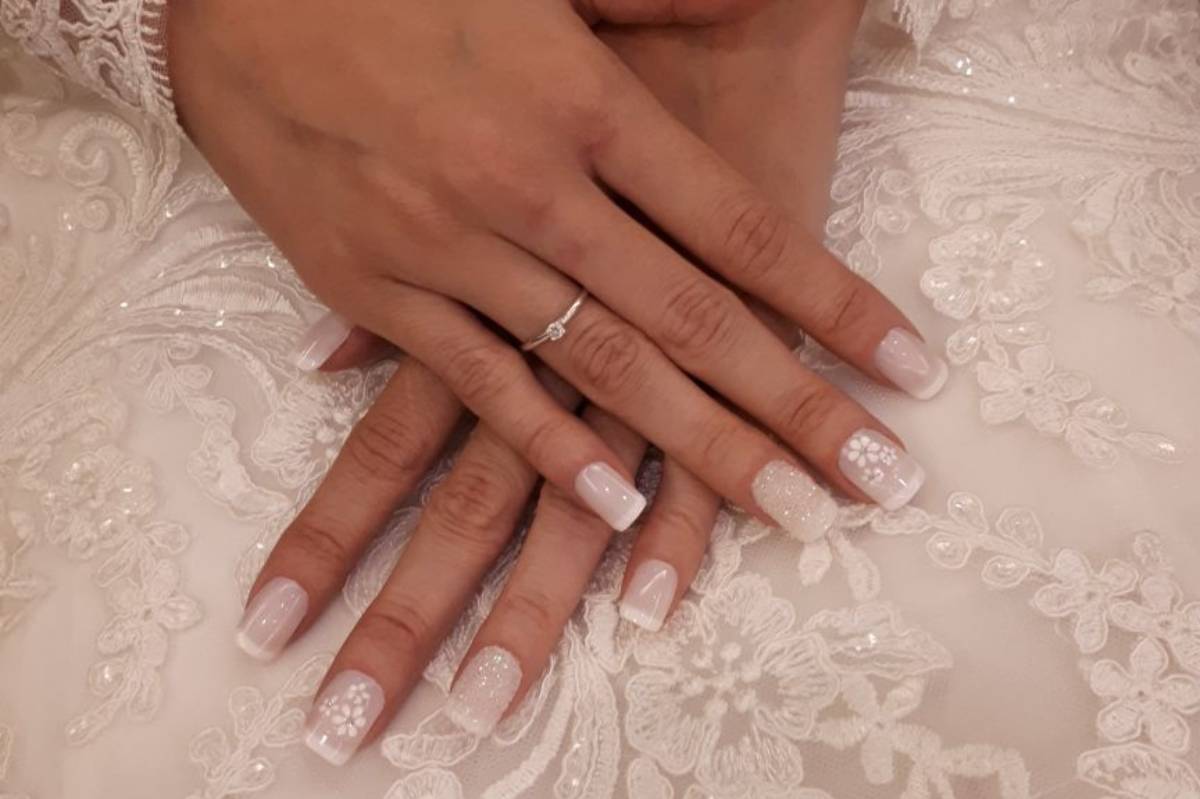 unhas de casamento