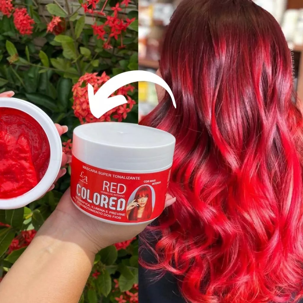 acessórios vermelho cereja