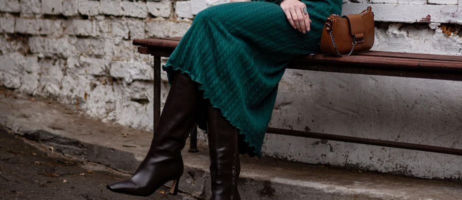 looks com vestido e bota